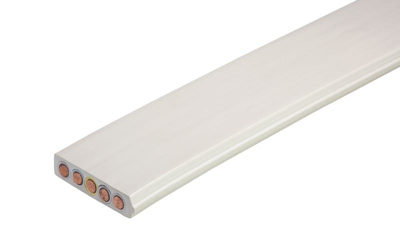 Wieland - Câble plat Podis LSHF 5G16mm² sans halogène gris (B2ca)