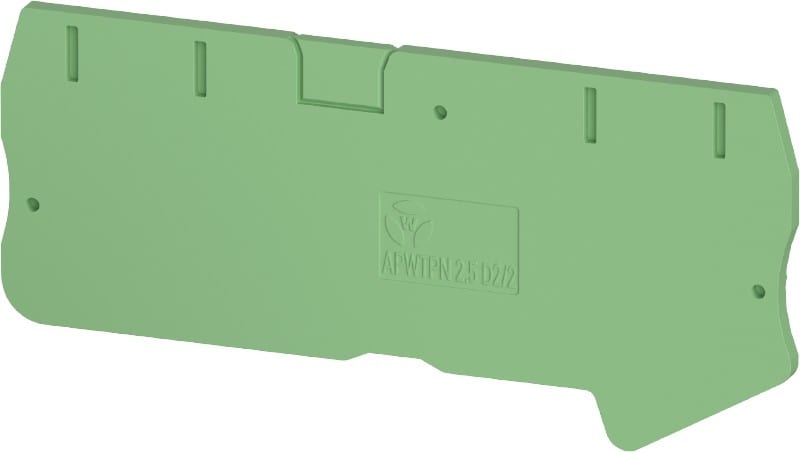 Wieland - END PLATE        APWTPN 2.5 D2/2 GN
