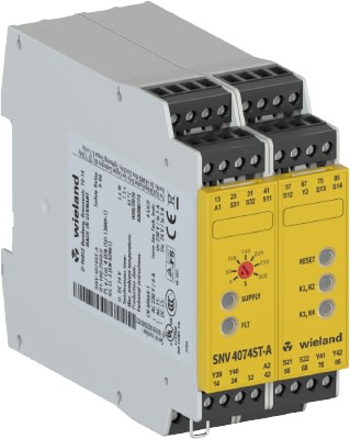 Wieland - snv4074st-a 300s dc 24v-dispositif pour la surveillance circuits sécurisés