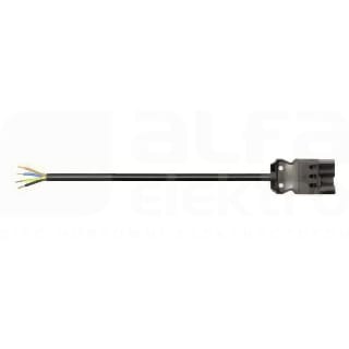 Wieland - cordon GST18i4 4m M/- 1,5² HO5Z1Z1F Blanc ss halogène (Eca)