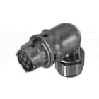 Wieland - embase RST20i5 coudé femelle à vis M25 Noir