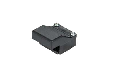 Wieland - capot (G)ST18i3 sans verouillage pour connecteur simple Noir