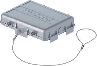 Wieland - capot de protect. ss joint taille 32 + cordon d'attache, pr levier verrou double