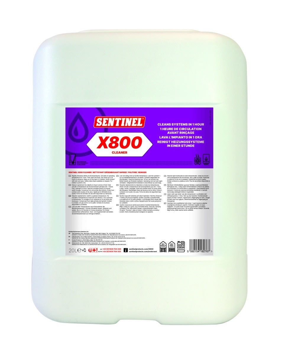 Sentinel Performance Solutions - X800 20L - DESEMBOUANT RAPIDE