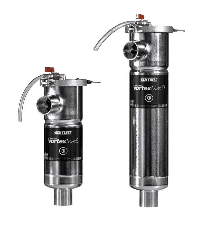 Sentinel Performance Solutions - VORTEX MAX 5 Filtre acier inox pour installation moyenne puissance débit 5m3/h