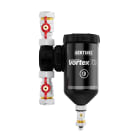 Sentinel Performance Solutions - VORTEX 700 Filtre magnétique PAC tamis 800 microns, Té orientable, vannes M1"1/4