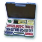 Te Connectivity (EX TYCO SIMEL) - Coffret plastique avec une pince et un assortiment de connecteurs préisolés