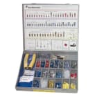 Te Connectivity (EX TYCO SIMEL) - Coffret plastique avec une pince et un assortiment de connecteurs préisolés