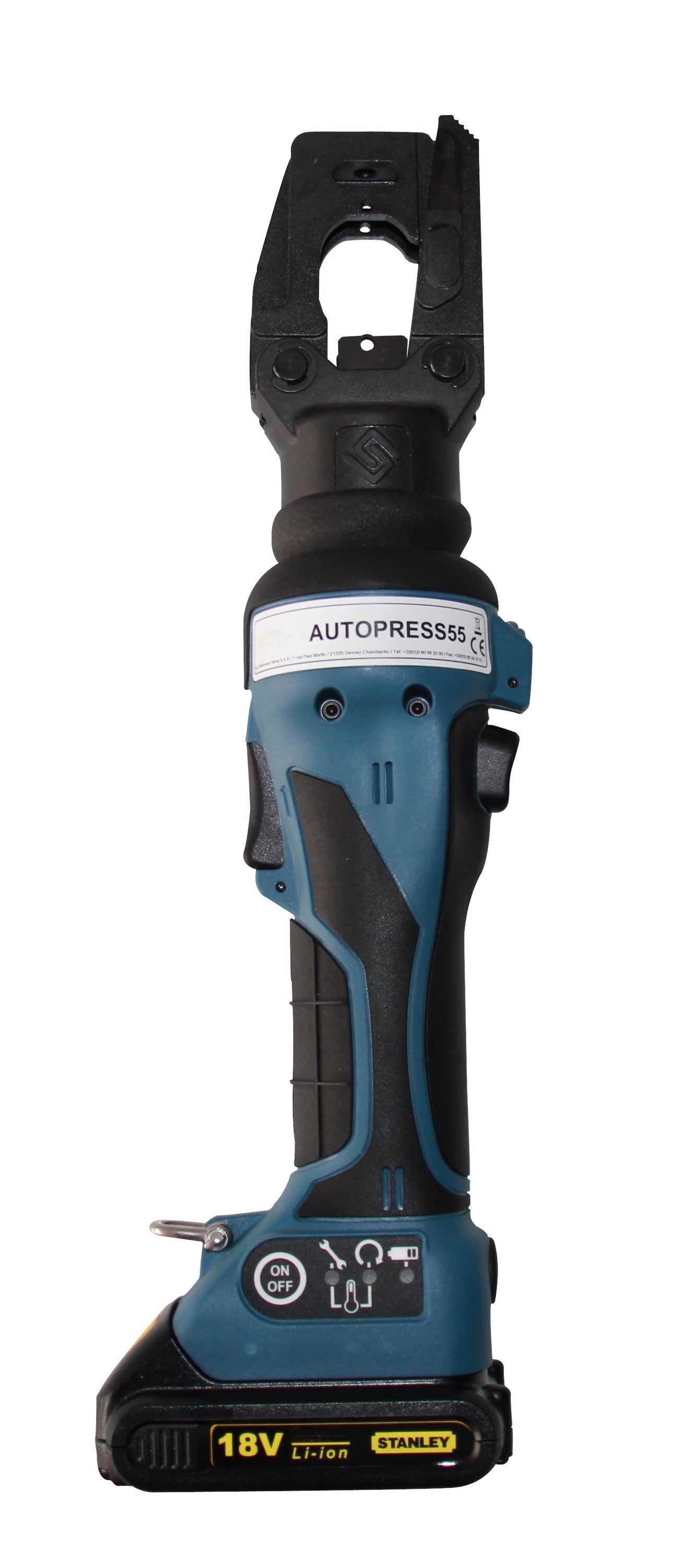 Te Connectivity (EX TYCO SIMEL) - AutoPress L55-Sertisseuse hydraulique sur accu 18V+coffret+chargeur + 1 batterie