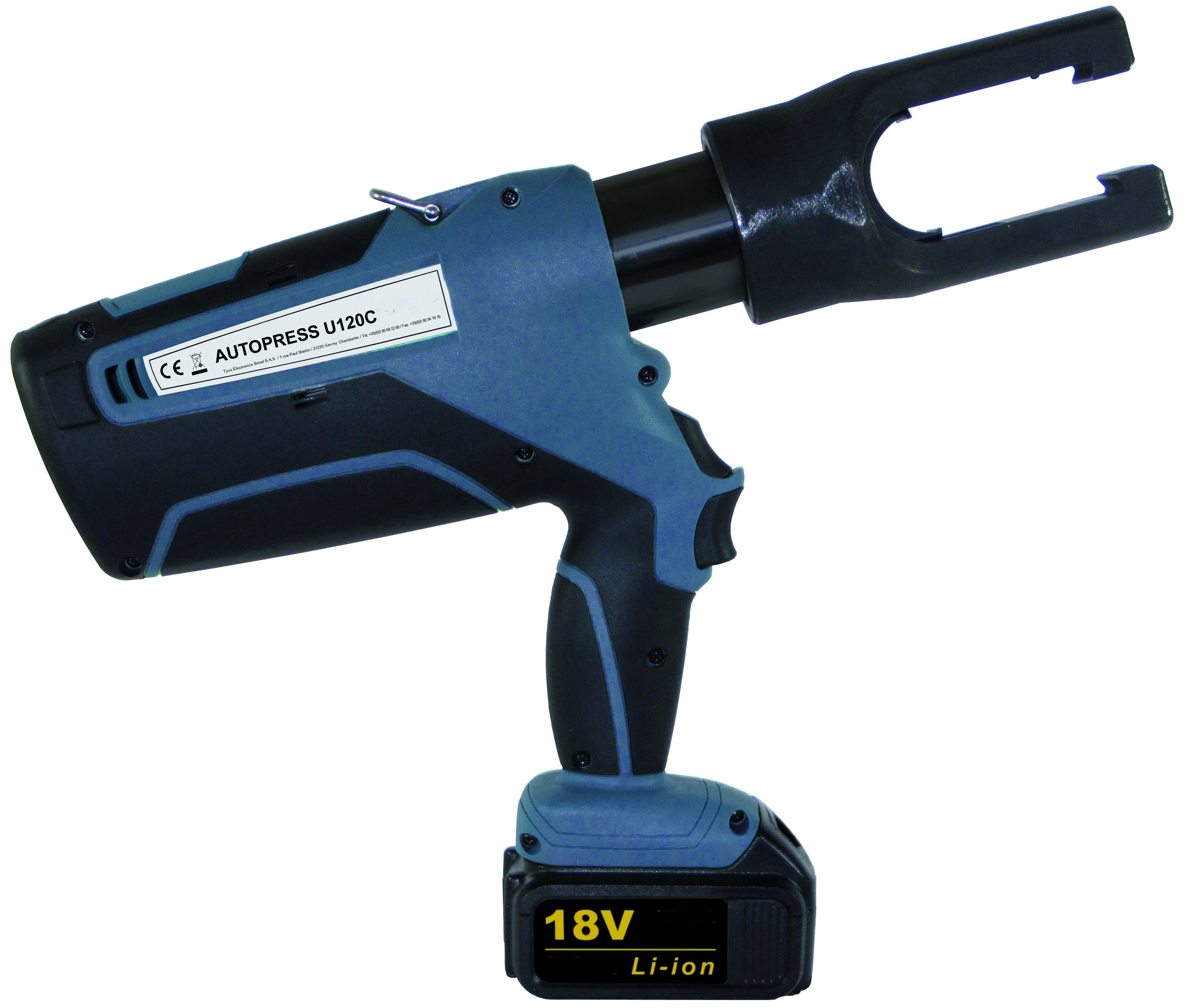 Te Connectivity (EX TYCO SIMEL) - AutoPress U120C-NG-Sertisseuse hydraulique sur accu+coffret+chargeur+ 1 batterie