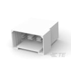 Te Connectivity (EX TYCO SIMEL) - Boîtier Fastin-Faston Femelle 6 voies (2x3) pour languette 6,3mm-Polyamide blanc