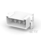 Te Connectivity (EX TYCO SIMEL) - Boîtier Fastin-Faston Femelle 8 voies (2x4) pour languette 6,3mm-Polyamide blanc