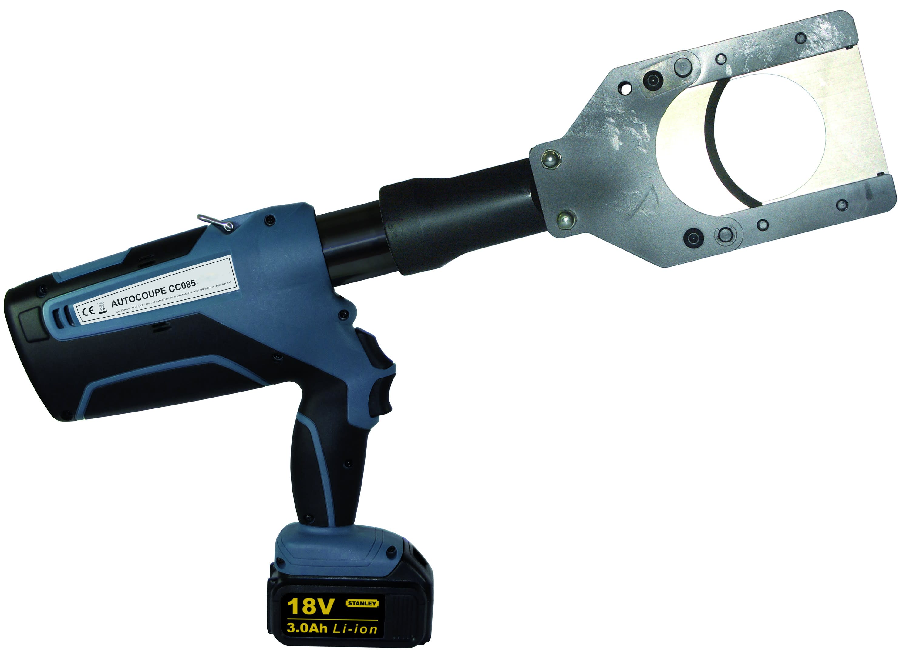 Te Connectivity (EX TYCO SIMEL) - AutoCoupe CC085-NG-Coupe câble hydraulique sur accu+coffret+chargeur+ 1 batterie