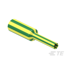 Te Connectivity (EX TYCO SIMEL) - CGPT 6.4/3.2 Verte/Jaune 1 mètre-Gaine thermorétractable paroi mince 6.4/3.2