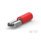Te Connectivity (EX TYCO SIMEL) - Clip FASTON Rouge pour languette 4,8 x 0,8mm-Section: 0,3 à 1,5mm²-Laiton étamé