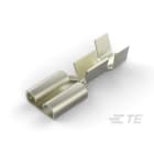 Te Connectivity (EX TYCO SIMEL) - Clip Nu pour languette 6,3 x 0,8mm-Section: 1 à 2,5mm²-Acier nickelé