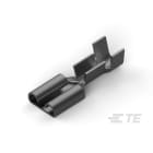 Te Connectivity (EX TYCO SIMEL) - Clip Nu pour languette 6,3 x 0,8mm-Section: 0,8 à 2,1mm²-Laiton étamé