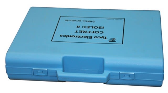 Te Connectivity (EX TYCO SIMEL) - Coffret plastique vide pour pince à sertir Isolec 2 et 12 emplacements matrices
