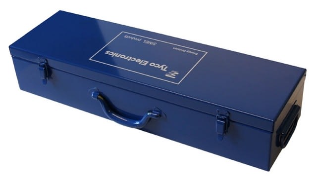 Te Connectivity (EX TYCO SIMEL) - Coffret métal vide pour pince à sertir Simabloc 80+ et 9 emplacements matrices