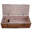 Te Connectivity (EX TYCO SIMEL) - Coffret bois vide pour pompe à pied Solhyflex Plus et espace de rangement vérin