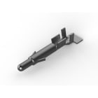 Te Connectivity (EX TYCO SIMEL) - Contact MATE-N-LOK Mâle (broche)-Section: 0,5-2,1mm²-Diam isolant MAX: 3,3mm