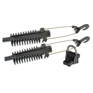 Te Connectivity (EX TYCO SIMEL) - EADC 2000 DT-Ancrage double (2 pinces crochet + console) neutre 70mm²-6825044