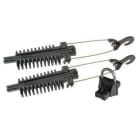 Te Connectivity (EX TYCO SIMEL) - EADC 1500 DT-Ancrage double (2 pinces crochet + console) neutre 54,6mm²-6825040