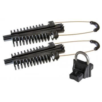 Te Connectivity (EX TYCO SIMEL) - EAD 2000 DT-Ancrage double (2 pinces + console) torsade neutre 70mm²-6825042