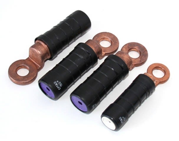 Te Connectivity (EX TYCO SIMEL) - ERP/BU 70-70N: 4 cosses alu-cuivre préisolées réseau isolé BT-4x70mm²-6734480: