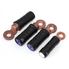 Te Connectivity (EX TYCO SIMEL) - ERP/BU 70-70N: 4 cosses alu-cuivre préisolées réseau isolé BT-4x70mm²-6734480: