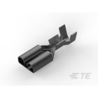 Te Connectivity (EX TYCO SIMEL) - Clip nu 6,35mm pour boîtier FASTIN-FASTON-Section: 0,75 à 2,5mm²-Laiton étamé