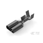 Te Connectivity (EX TYCO SIMEL) - Clip nu 6,35mm pour boîtier FASTIN-FASTON-Section: 0,75 à 2,5mm²-Laiton étamé