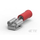 Te Connectivity (EX TYCO SIMEL) - Clip/languette FASTON 6,35mm mixte de dérivation Rouge-0,3 à 1,5mm²-Laiton étamé