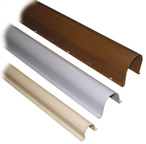 Te Connectivity (EX TYCO SIMEL) - GPC 140-50 Marron-Goulotte PVC forme omega 140x50-Long: 2,75m-Codet: 6880566