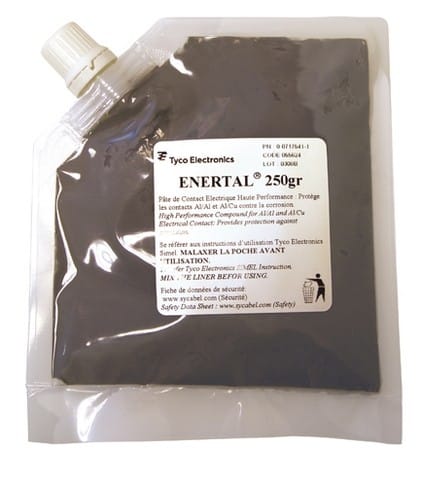 Te Connectivity (EX TYCO SIMEL) - Poche Graisse ENERTAL 250 grammes pour la protection des contacts en aluminium