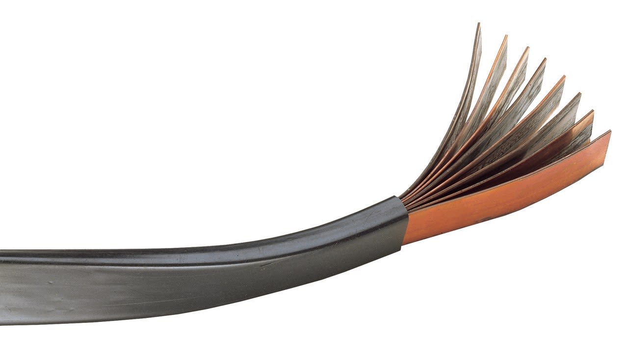 Te Connectivity (EX TYCO SIMEL) - Isolames CU 5x24x1x2000 ST-Barre cuivre souple isolée-Dimensions: 5x24x1x2000mm