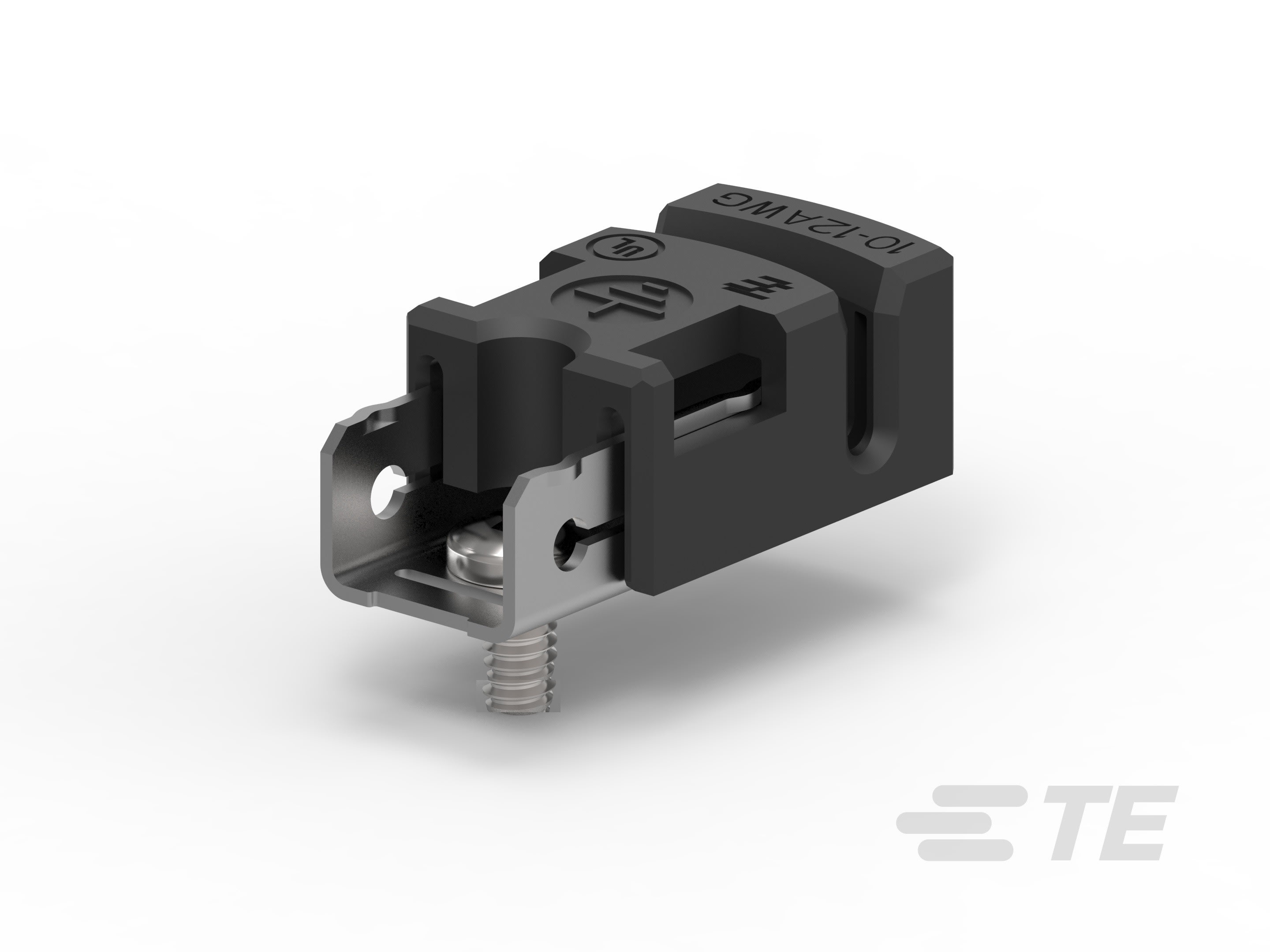Te Connectivity (EX TYCO SIMEL) - Connecteur de MALT-PV-Section: 4mm²-Vis droite (15,9mm) + rondelle frein + écrou