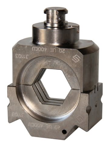 Te Connectivity (EX TYCO SIMEL) - Matrice 20 UE 280 2X5 pour partie cuivre manchon alu-cu 185-240mm² (tête 20 T)