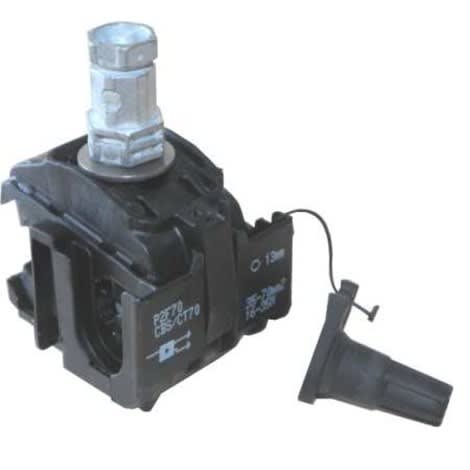 Te Connectivity (EX TYCO SIMEL) - P2F 70 (CBS/CT 70)-Connect perfo isol aérien-Ppal: 25-95mm²-Der:16-35mm²-6737640