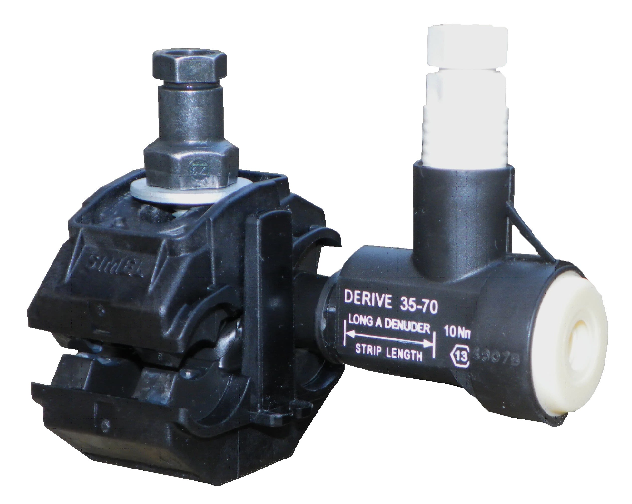 Te Connectivity (EX TYCO SIMEL) - P31F(CDR/CT2S 70-70-150)-Connec perf iso-Ppal:35-150mm²-Der:35-70mm²-6721771-775