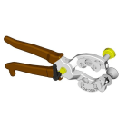 Te Connectivity (EX TYCO SIMEL) - PG3 HTA MB-Pince à dénuder la gaine extérieure d'un câble HTA de 26 à 52mm