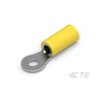 Te Connectivity (EX TYCO SIMEL) - PGC 6-4-Cosse préisolée plage ronde-Jaune-Section: 2,6 à 6,6mm²-Bornage: 4mm