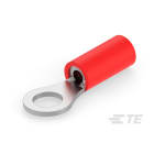Te Connectivity (EX TYCO SIMEL) - PGC 1,5-4-Cosse préisolée ronde-Rouge-0,25 à 1,6mm²-Born: 4mm-L trou/fût: 6,3mm