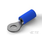 Te Connectivity (EX TYCO SIMEL) - PIDGC 2,5-4-Cosse préisolée renforcée plage ronde-Bleu-1 à 2,6mm²-Bornage: 4mm