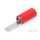 Te Connectivity (EX TYCO SIMEL) - PIDGL 1,5-8-Cosse préisolée renforcée-embout plat cranté 3x8mm-Rouge-0,25-1,6mm²