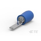 Te Connectivity (EX TYCO SIMEL) - PIDGL 2,5-11-Cosse préisolée renforcée-embout plat cranté 3x11mm-Bleu-1-2,6mm²