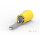 Te Connectivity (EX TYCO SIMEL) - PIDGL 6-12-Cosse préisolée renforcée embout plat cranté 4x12mm-Jaune-2,7-6,6mm²