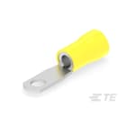 Te Connectivity (EX TYCO SIMEL) - PIDGR 6-4-Cosse préisolée renforcée plage rectangle-Jaune-2,7 à 6,6mm²-Born: 4mm