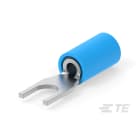 Te Connectivity (EX TYCO SIMEL) - PIDGU 2,5-4/6-Cosse préisolée renforcée fourche-Bleu-1-2,6mm²-Born: 4mm-Larg:6mm