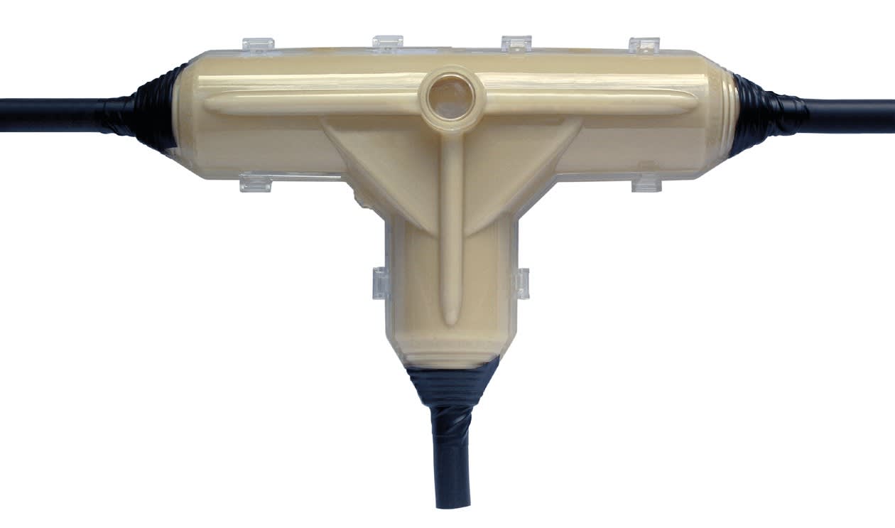 Te Connectivity (EX TYCO SIMEL) - PXE-TU2-43BD-Trousse en T-Résine standard-5x6 à 5x16mm²-Sans connecteur